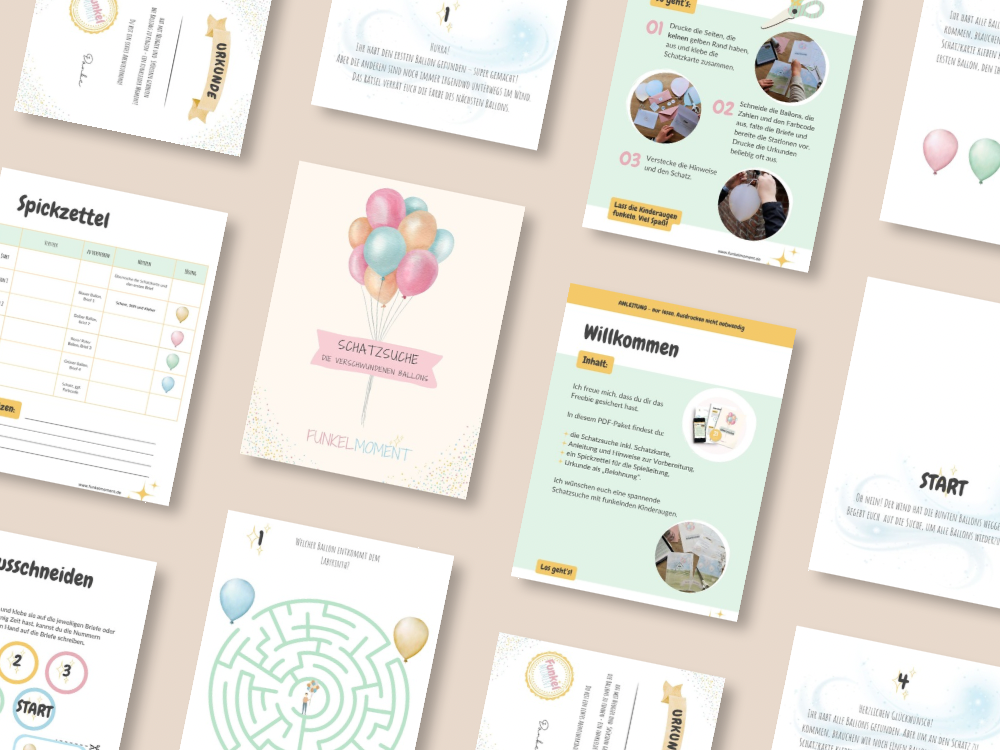 Gratis Ballon-Schatzsuche